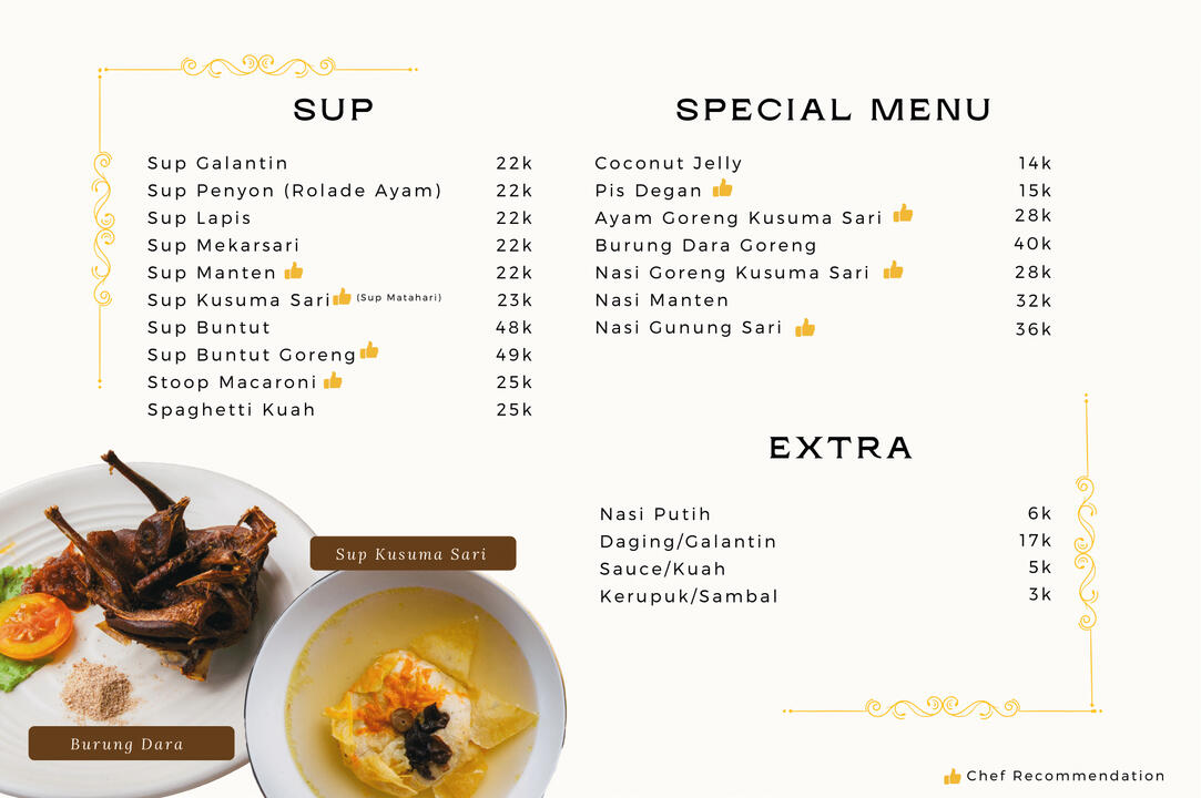 Menu KS Slamet Riyadi - 3
