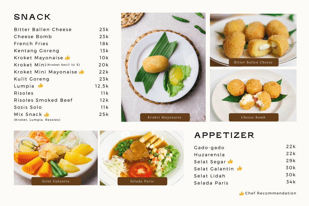 Menu KS Slamet Riyadi - 2